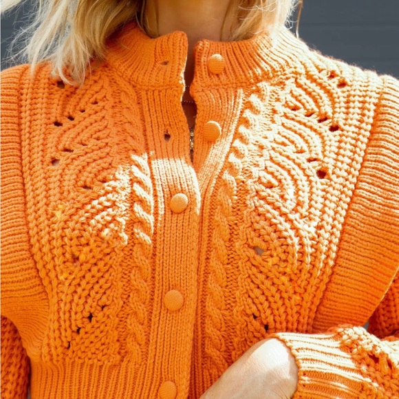 Cropped Knit Cardigan - Picture 3 of 3